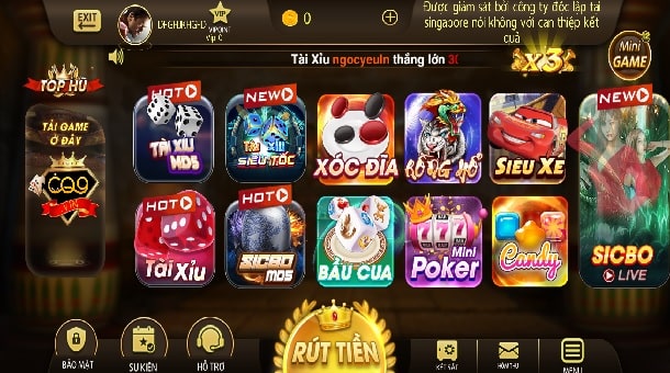 Tính năng nổi bật của Hệ thống game CQ9 Vin